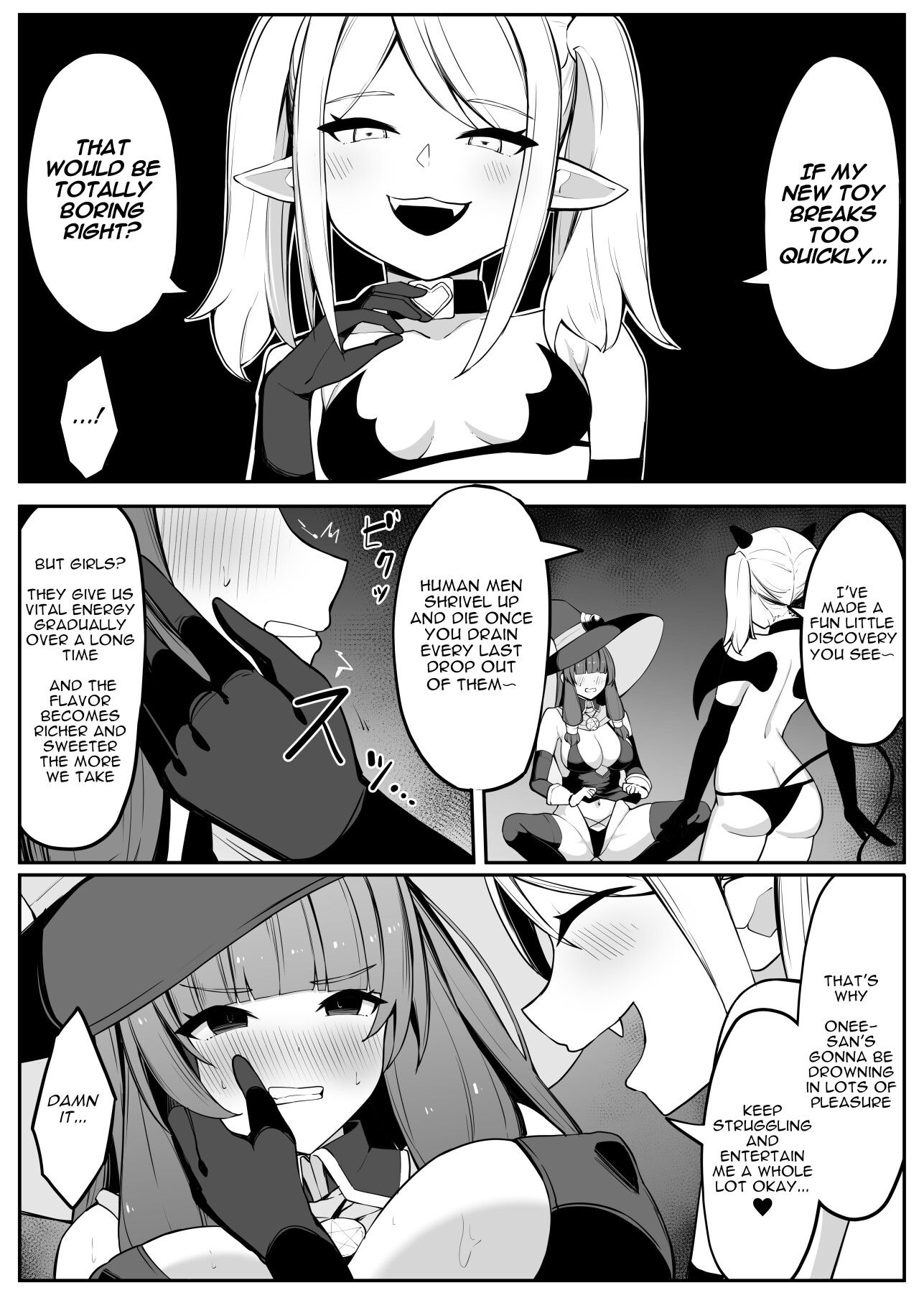 Hentai Manga Comic-How the Strongest Witch Was Charmed and Defeated by a Succubus-Read-12